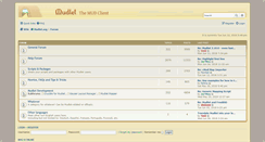 Desktop Screenshot of forums.mudlet.org